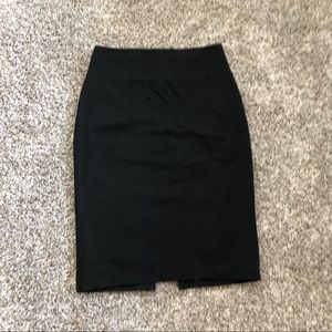 Express Black Pencil Skirt